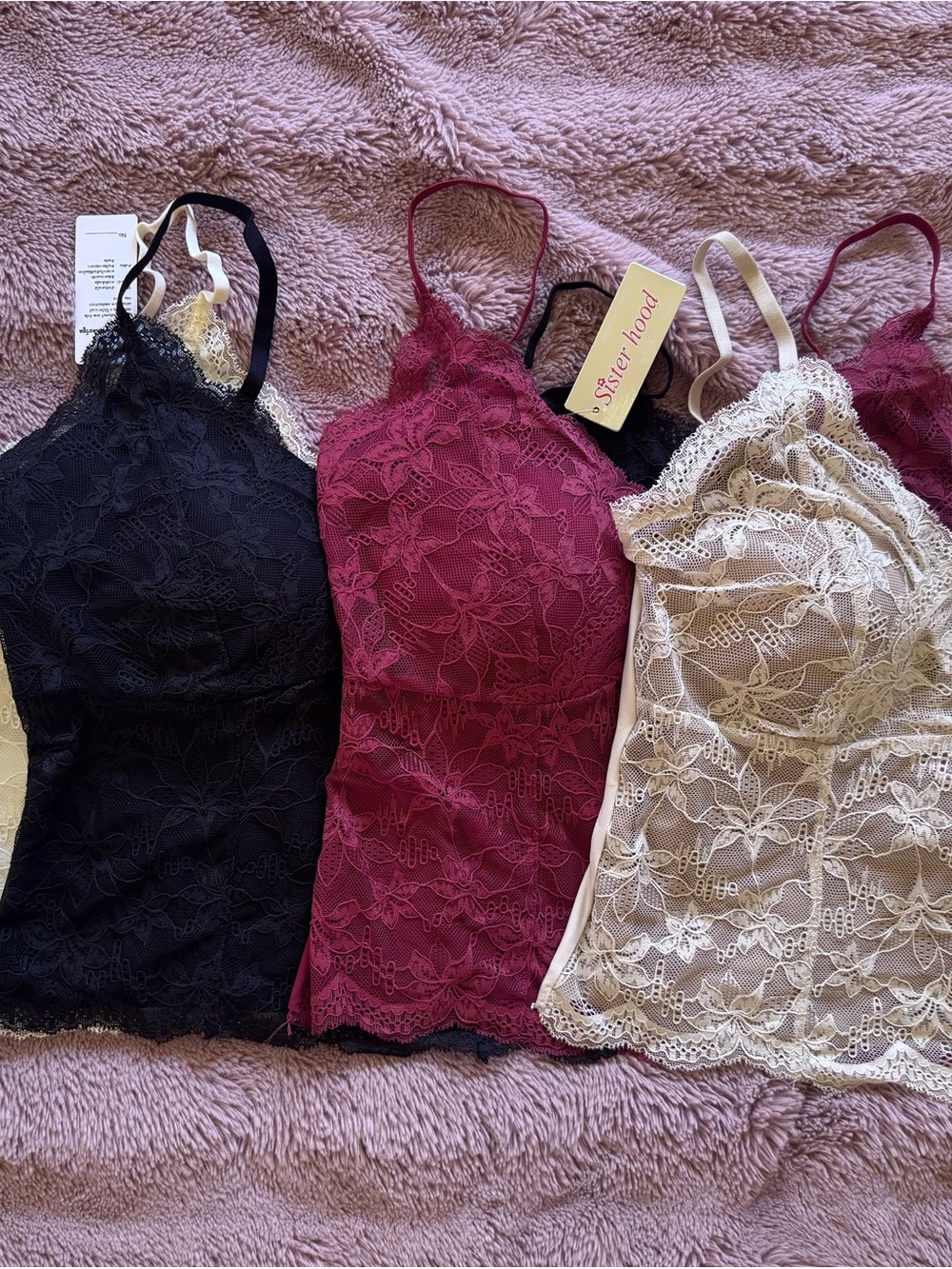 Lace Bralette Camisole